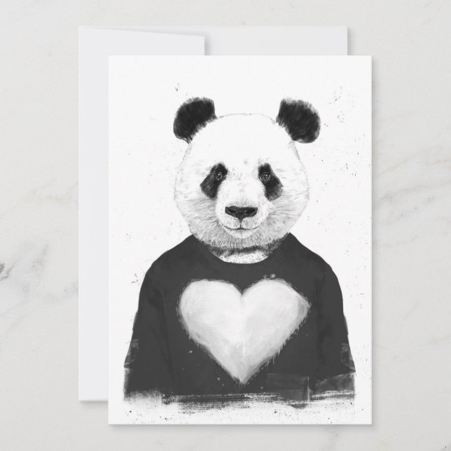Lovely panda (Voorkant)