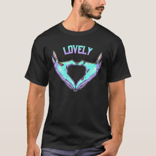 Lovely Pastel Gothic Zombie Hand Emo Punk Death Me T-shirt