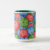 Lovely Philip Jacobs Fabric Zee Urchin mok (Midden)