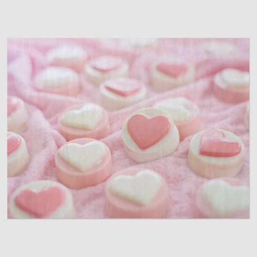 lovely pink  tissuepapier (Voorkant)