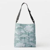 Lovely Queen Annes Lace | Bleek punt Crossbody Tas (Achterkant)