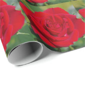 Lovely Red Rose Cadeaupapier (Rol Hoek)