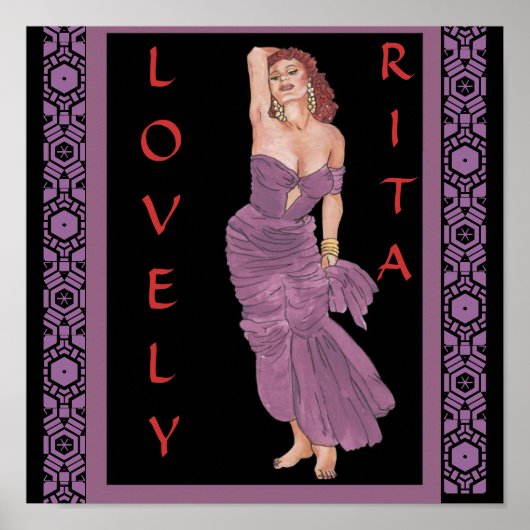 Lovely Rita Poster (Voorkant)