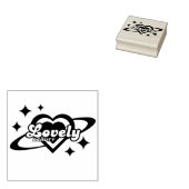 Lovely Rubberstempel (Gestempeld)