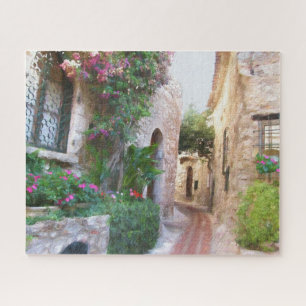 Lovely Schilderachtig Street in Provence Frankrijk Legpuzzel