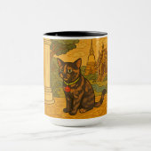 Lovely Siam Cat Café tasse (Centre)