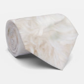 LOVELY SOFT CURLY DOG FUR STROPDAS (Opgerold)