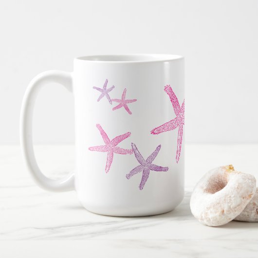 Lovely Starfish Koffiemok (Met donut)