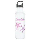 Lovely Starfish Personalized Waterfles (Voorkant)