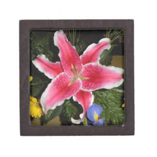 Lovely Stargazer Lily Keepomwille Box Premium Decoratie Doosje