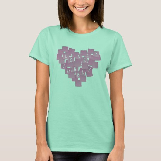 Lovely Sticky Notes T Shirt (Voorkant)