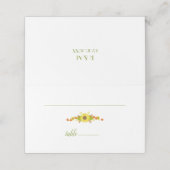 Lovely Sunflower Wedding (Buitenkant ongevouwen)