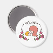 Lovely The Best Mother's Day | Magnet (Recto/Verso)