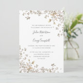 Lovely Tiny Green verlaat Whimsical Kaart (Staand voorkant)