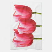 Lovely Trio Tulip Blooms Theedoek (Verticaal)