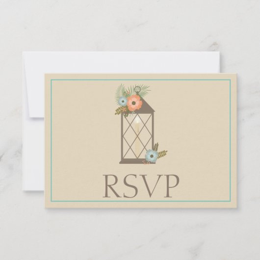 Lovely Tropical Response RSVP (Voorkant)