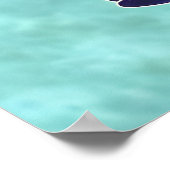 Lovely Turtle Poster (Hoek)