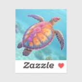 Lovely Turtle Sticker (Vel)