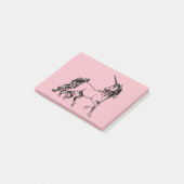 Lovely Unicorn Post-it® Notes (Schuin)