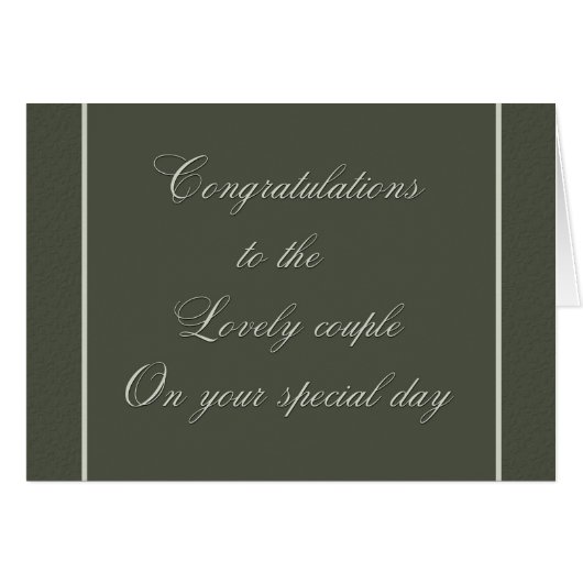 Lovely Wedding Couple (Voorkant Horizontaal)