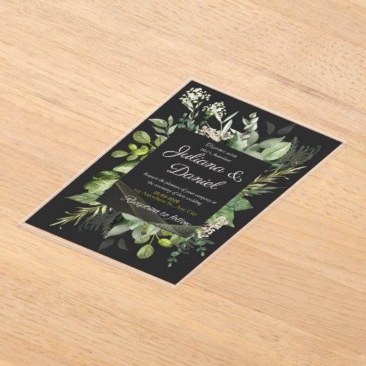 lovely wedding invitation (Poser)