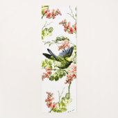 Lovely Young Parrot in Flowering Tree Yogamat (Voorkant)