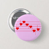 Love'n Notes Ronde Button 5,7 Cm (Voorkant /achterkant)