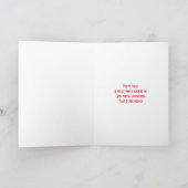 Lover en beste vriend kaart (Binnen)