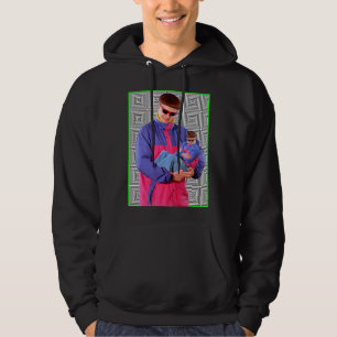 Lover Gift Oliver Tree Baby met Oliver Tree Fathe Hoodie