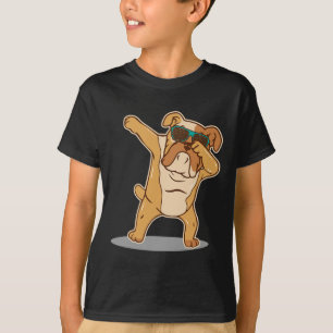 Lover I Dabbing Engelse Bulldog T-shirt
