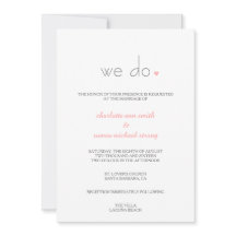 {Lover} Modern Wedding Uitnodiging