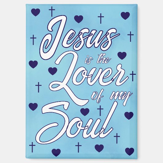 Lover van mijn soep magneet (Voorkant)