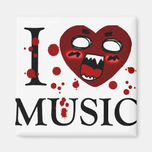 Lover van muziek_ magneet
