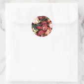 Lover van Orchids_ Ronde Sticker (Tas)