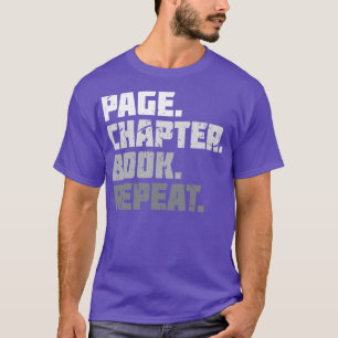 Loverlezing van het hoofdstuk Pagina T-shirt