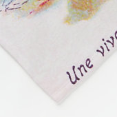 Lovers Cat (Strong Emotion), Louis Wain Fleece Deken (Hoek)