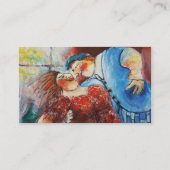 Lovers Dance Carte de visite (Dos)