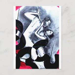 Lovers Dance in Time Briefkaart