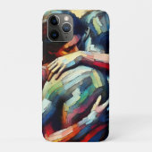 Lover's Embracing Air Oil Paint Style Case-Mate iPhone Case (Achterkant)