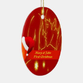 Lovers First Kerstmis Ornament (Rechts)