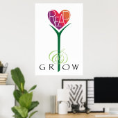 Lover's Heart® Lees & Grow Poster (Thuiskantoor)