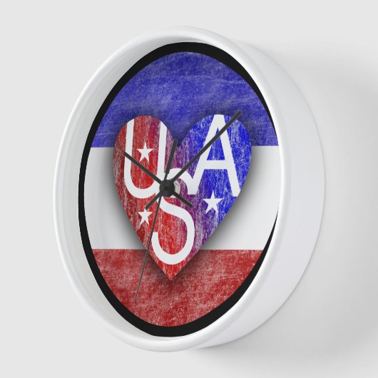 Lover's Heart® U.S.A. Lover's Clock (Hoek)