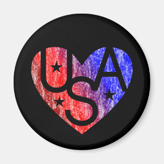 LOVER'S HEART® USA Magnet Magneet