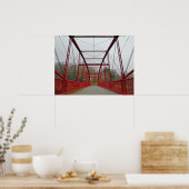 Lover's Leap Bridge Poster (Keuken)