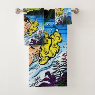 Lovers Ocean Romance Comics Bad Handdoek