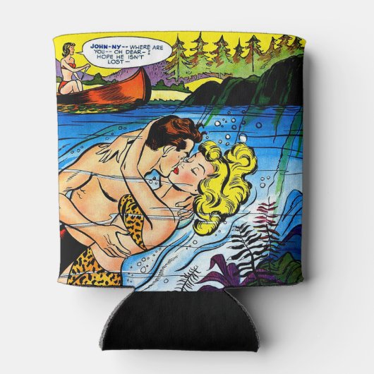 Lovers Ocean Romance  Comics Blikjeskoeler (Achterkant)