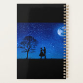 Lovers onder volle maan planner (Achterkant)