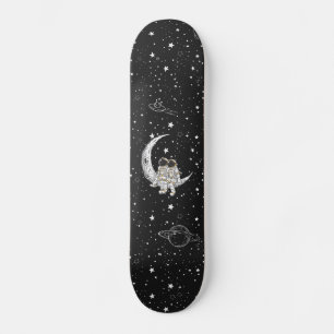 Lovers op de maan skateboard