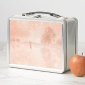 Lovers op een bevroren vijver (In situ)