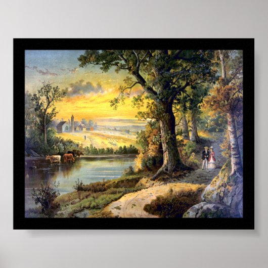 Lovers Ramble 1880 Poster (Voorkant)